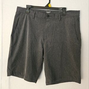 Old Navy Men's Charcoal Flat Front Shorts 36